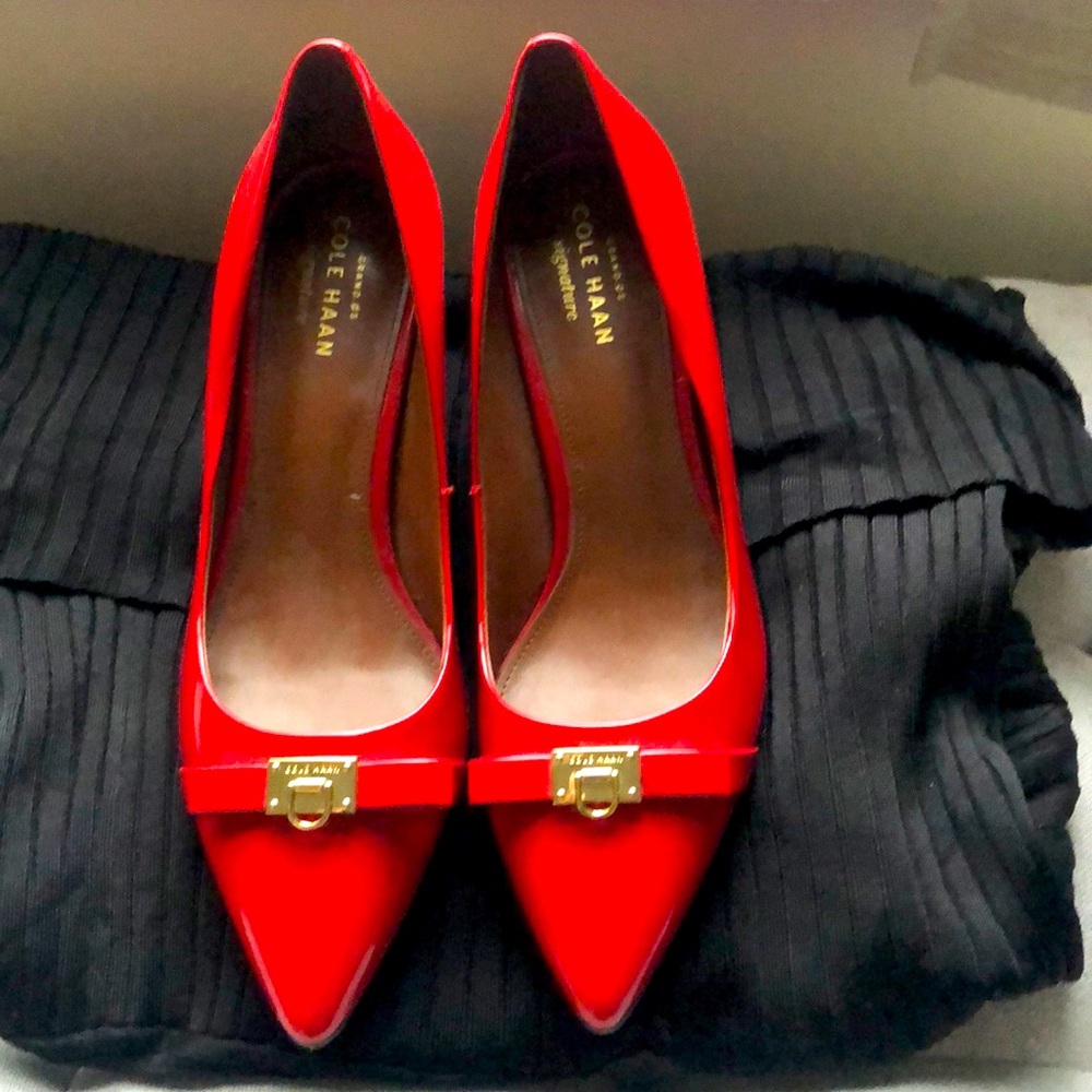 Cole Haan Red pumps